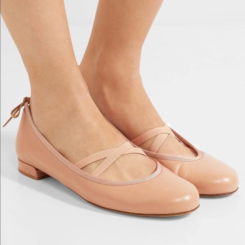 Stuart Weitzman Ballerina Napa Flats